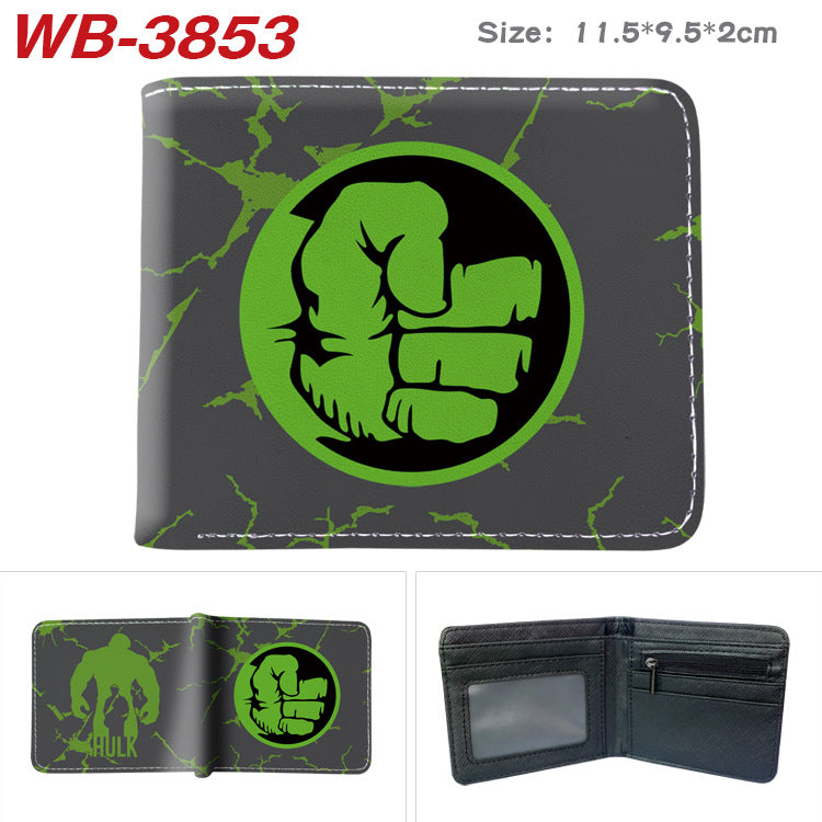 Women's & Men's & Series Super Hero Derivatives Cartoon Full Men's Wallets