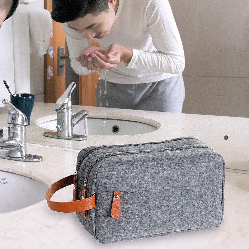 Trousses de toilette portables pour hommes, jolies, rangement de grande capacité, sacs à cosmétiques