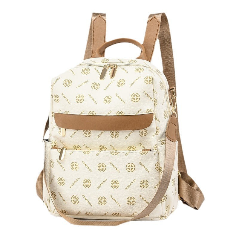 Women's Vintage Printed Fashion Large Capacity Leisure Backpacks