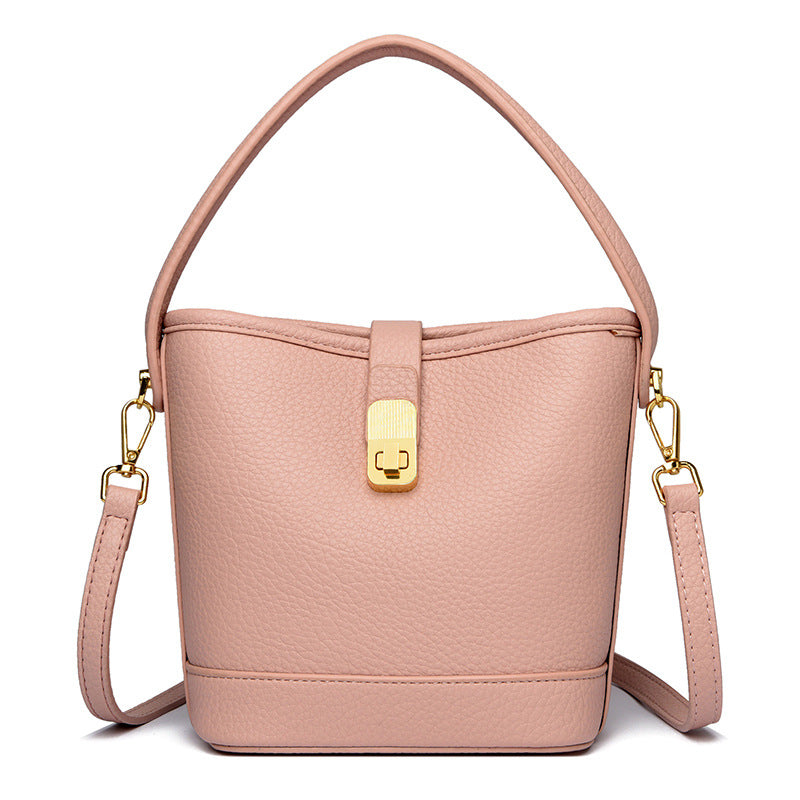 Women's Fashion Simple Multilayer One Minority Soft Crossbody Bags