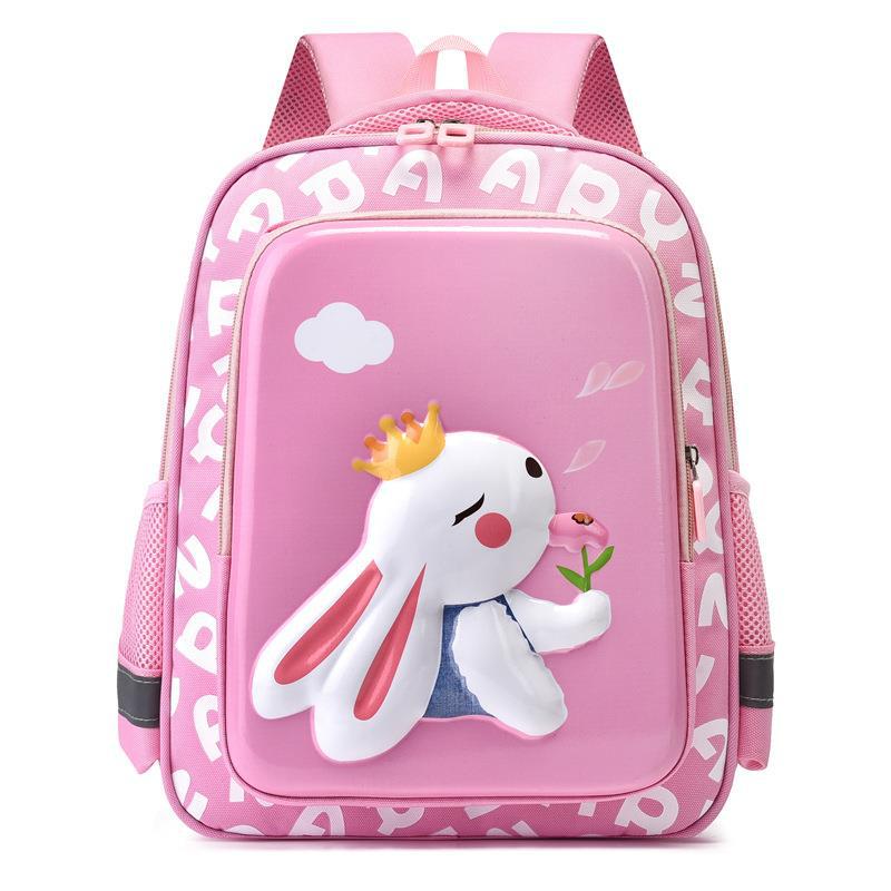 Sacs d'école de maternelle de dessin animé de Hardshell stéréo de lapin mignon de garçons