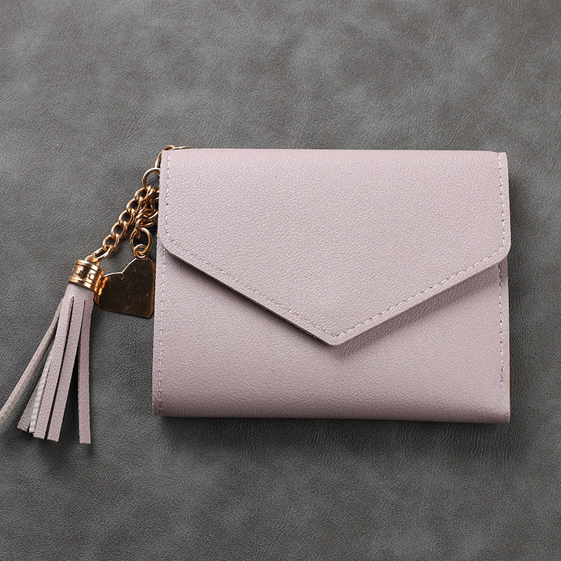 Tassel Pendant With Bank Simple Hand Ladies Wallets