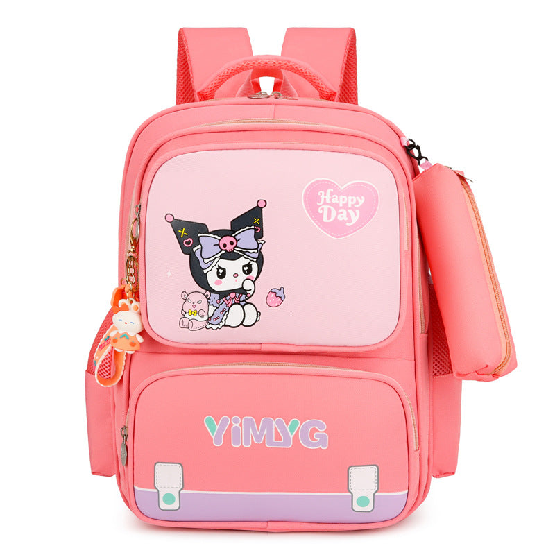 Large Capacity For Primary Cartoon Color Elementary School Students' Schoolbags