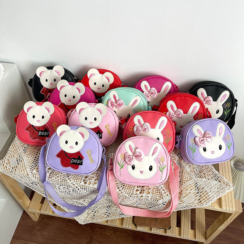 Sacs à bandoulière pour enfants, pochette Mobile lapin confortable pour garçons