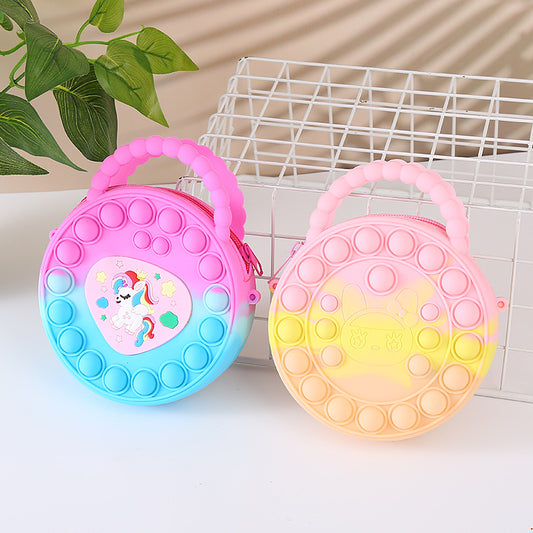 Killer Pioneer Cartoon Princess Silicone Decompression Coin Purses