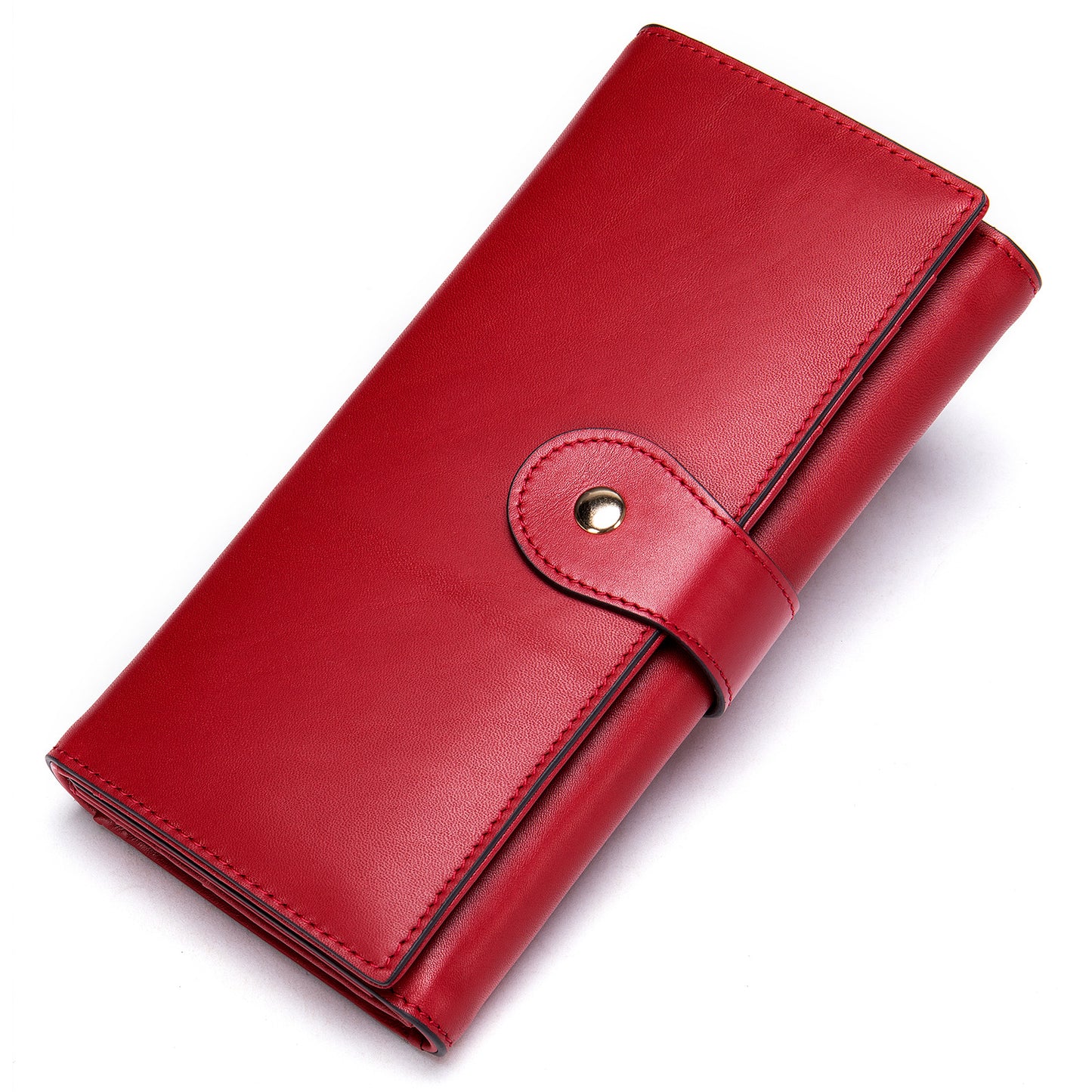 Women's Leather Mid-length Retro Lady's Clutch Ladies Wallets