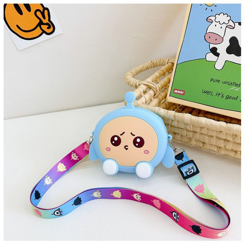 Children's Egg Puff Pocket Money Cute Cartoon Children's Waist Packs