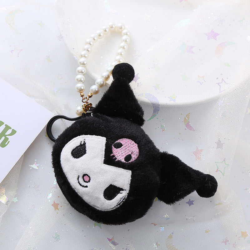 Cute Plush Stereo Zipper Mini Storage Coin Purses