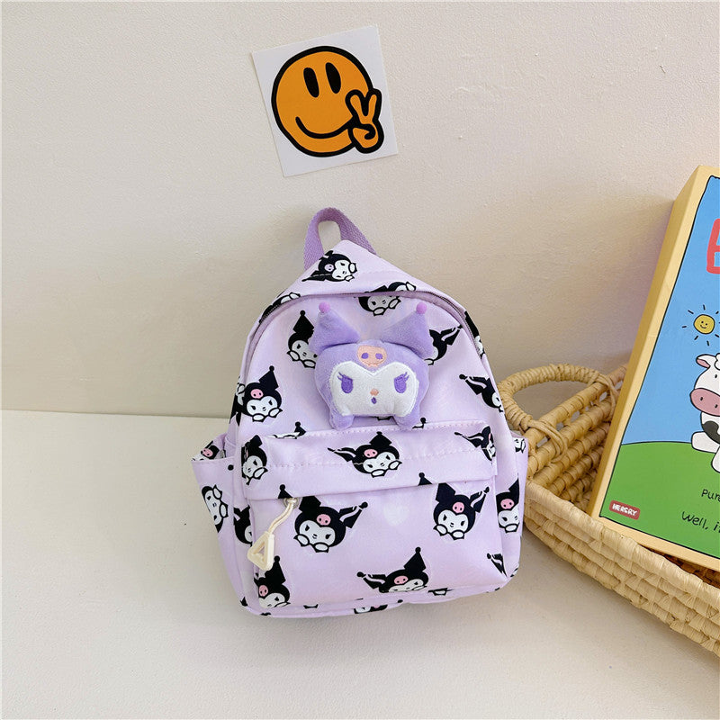 Children's Korean Style Cartoon Cute Anime Boys Children's Backpacks