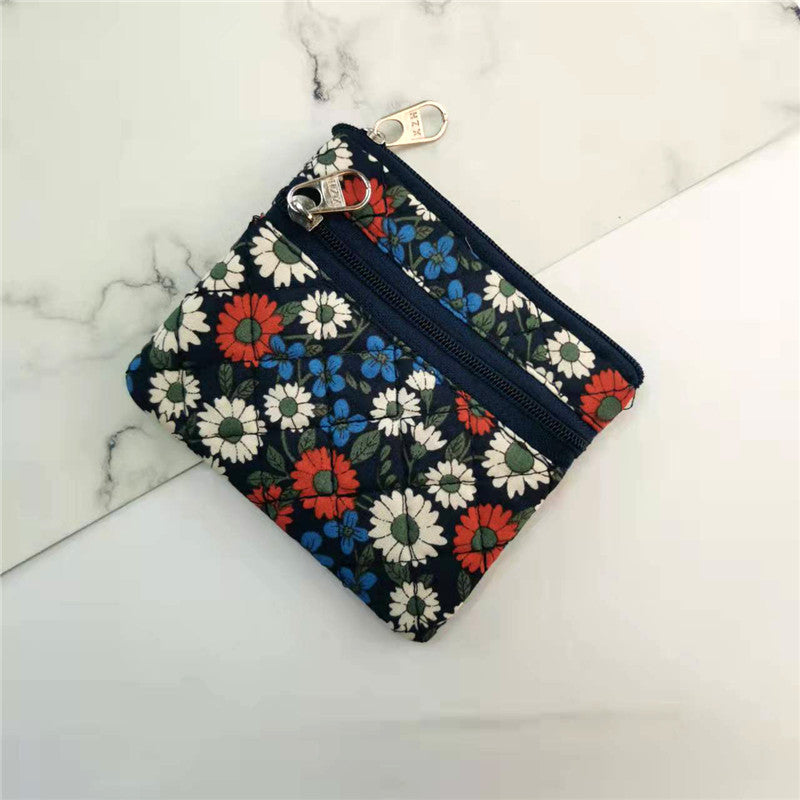 Women's Fabric Hand-held Small Cloth Mini Cotton Coin Purses