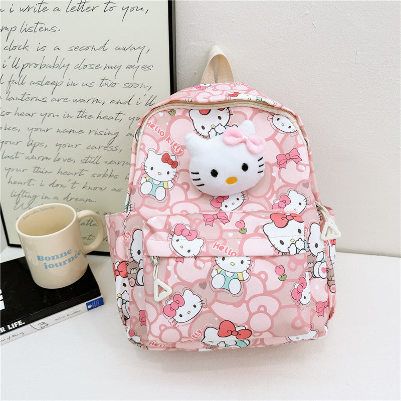 Children's Spring Cartoon Cute Boys Burden Relief Children's Backpacks