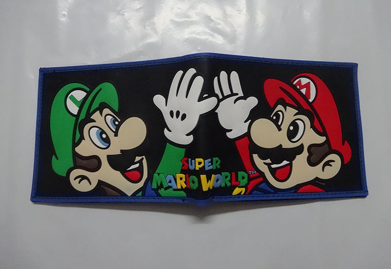 Super Mary Game Anime Peripheral Mario Coin Purses