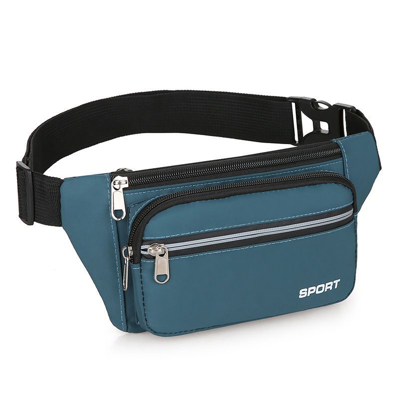 Men's Site Waterproof Female Thickening Checkout Oxford Waist Packs