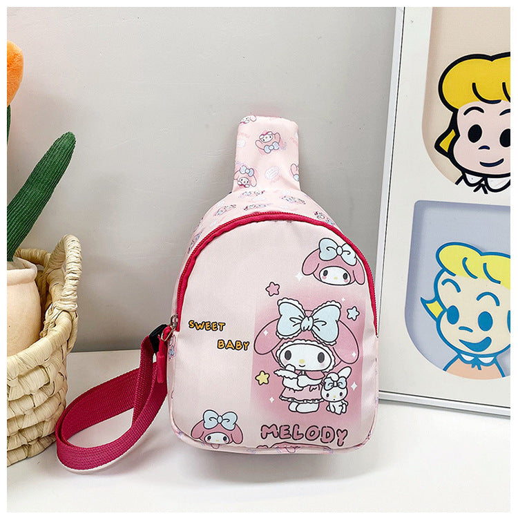 Children's Cartoon Printed Small Cute Fashion Boys Children's Waist Packs