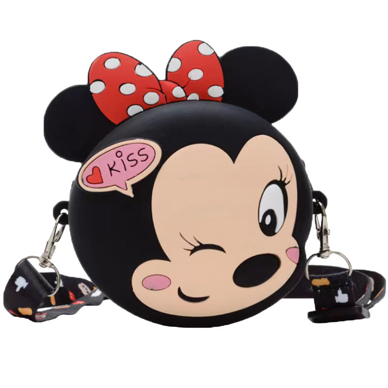 Children's Mickey Minnie Jerry Mouse Boys Talking Coin Purses