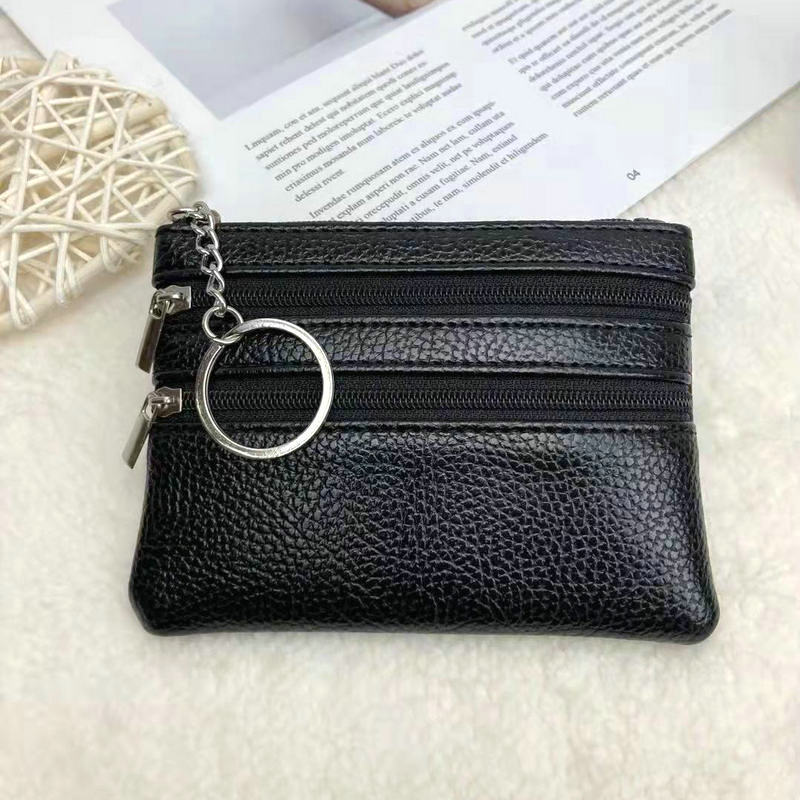 Petit porte-monnaie de poche de style coréen pour femmes, hommes et hommes