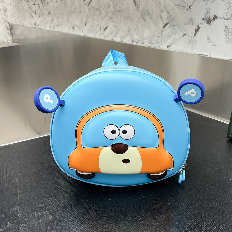 Children's Cartoon Cute Egg Shell Car Mini Western Children's Backpacks