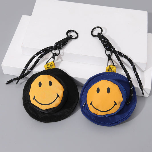 Mini pendentif imprimé pour écouteurs, sacs de rangement portables pour clés