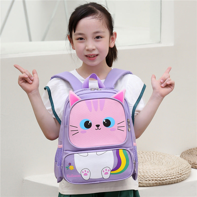 Children's Cute Large Capacity Primary Lightweight Burden Backpacks