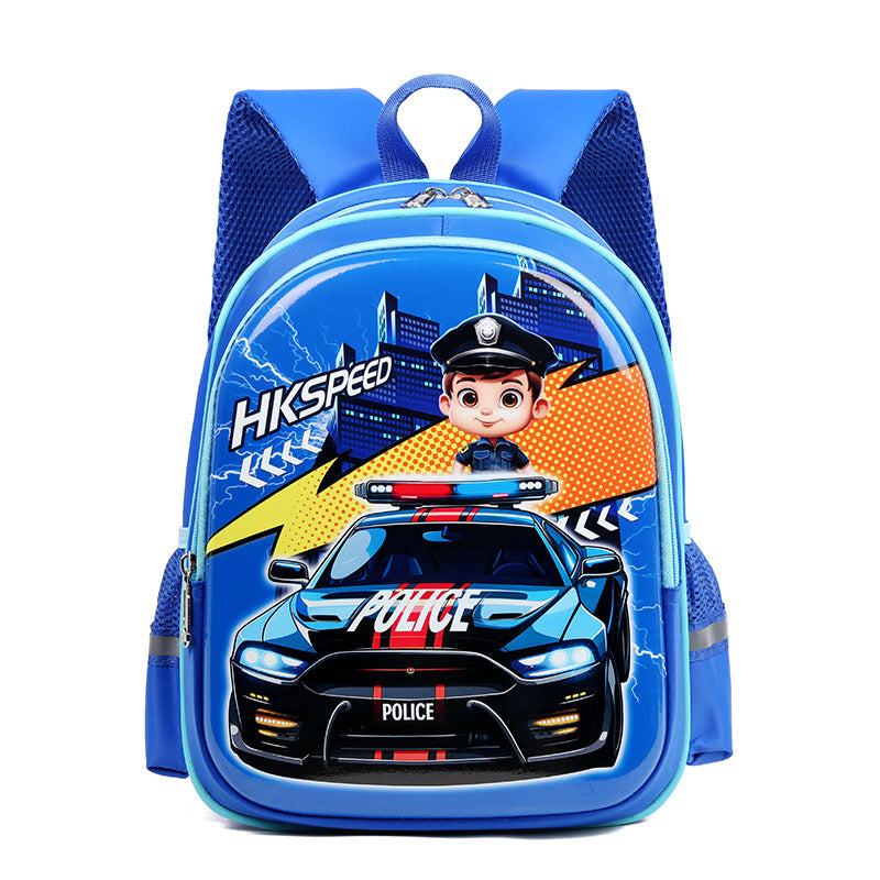 Children's Car Cartoon Small Medium Large Class Kindergarten School Bags