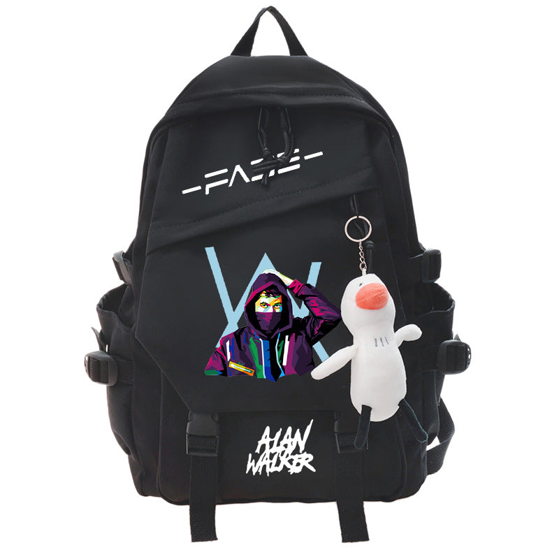 Sacs à dos grande capacité Alan Walker Cotton Candy pour hommes