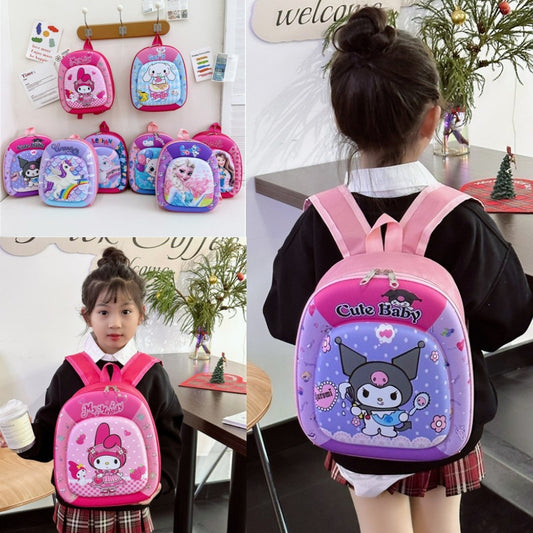 Children's Boys Cartoon Hard Shell Small Class Kindergarten School Bags