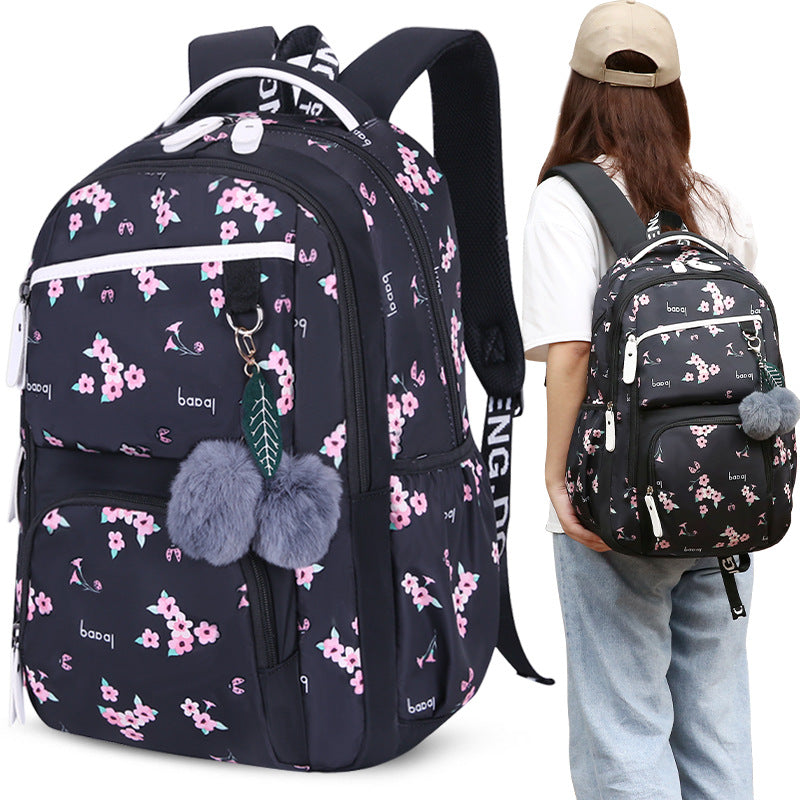 Pretty Glamorous Female High Printed Lightweight Backpacks