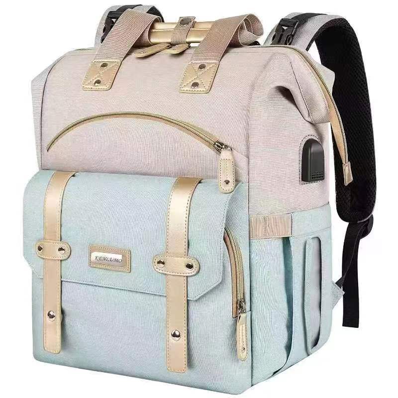 Comfortable Large Capacity Mummy Portable Diaper Bags