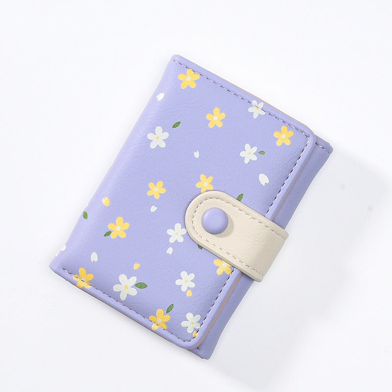 Women's Korean Simple Cute Fruit Fashion Printing Coin Purses