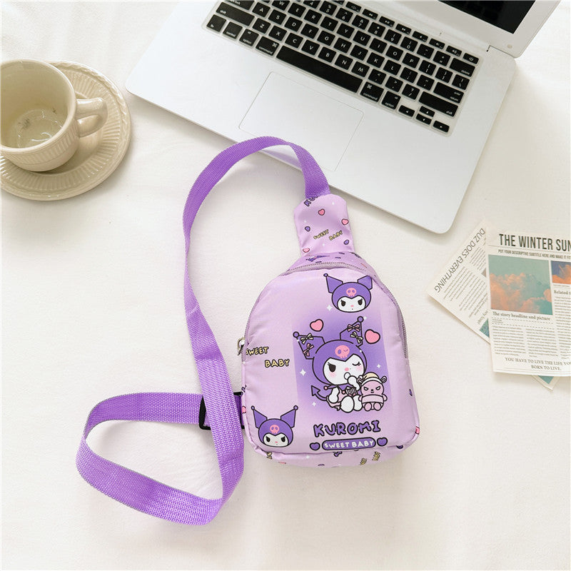 Cartoon Cute Fashion Pouch Trendy Canvas Children's Waist Packs