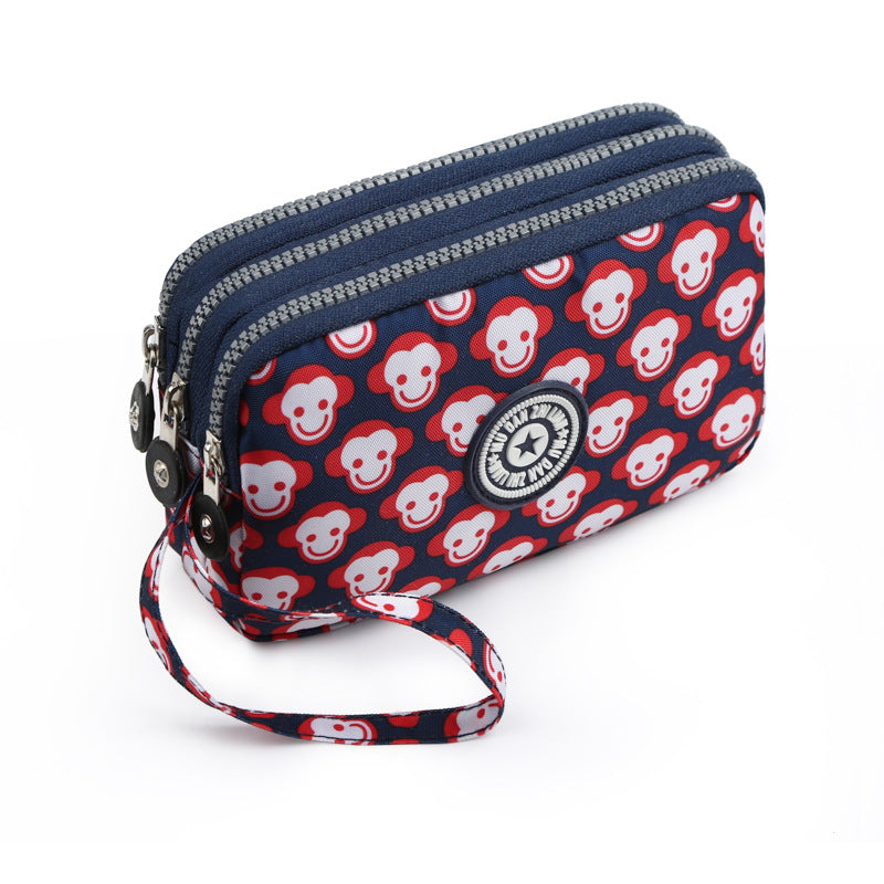 Sacs pour téléphone portable en denim lavé à fermeture éclair pour femmes