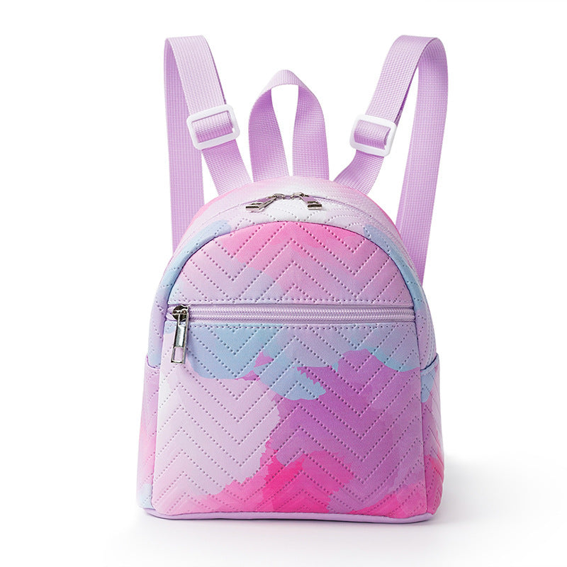 Children's Campus Style Simple Candy Color Backpacks