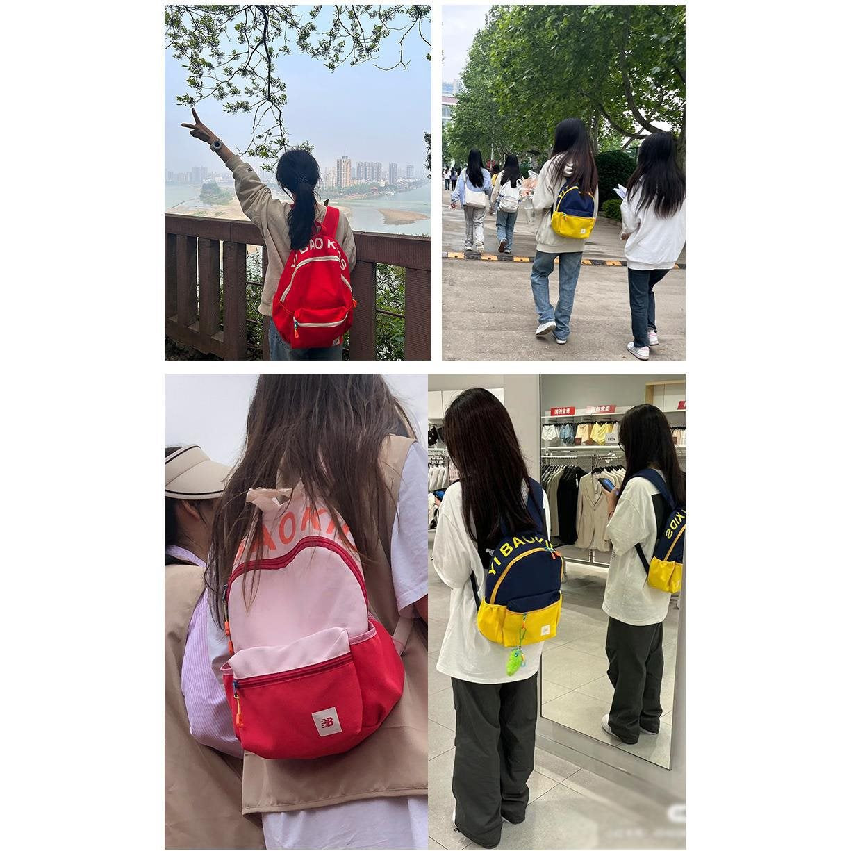 Children's Unique Primary Male Female Collar Elementary School Students' Schoolbags