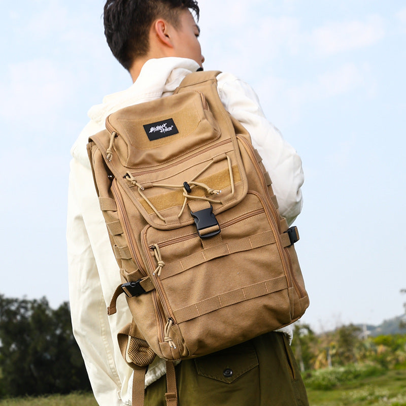 Men's Large Capacity Leisure Canvas Lightweight Inch Backpacks