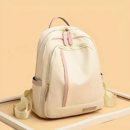 Women's Oxford Cloth Trendy Korean Street Contrast Backpacks