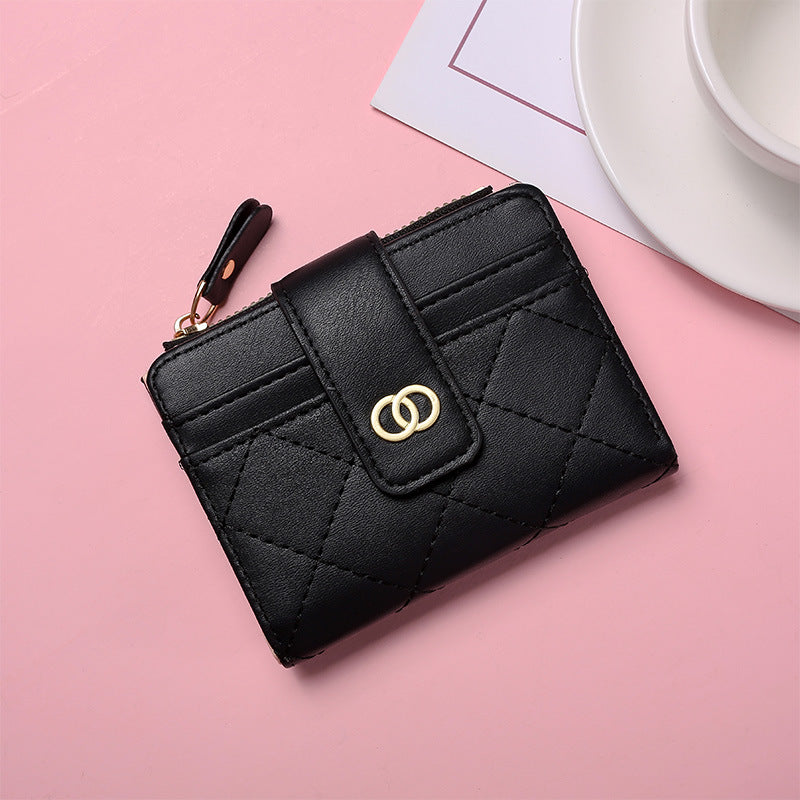 Women's Classic Style Short Niche Simple Ladies Wallets