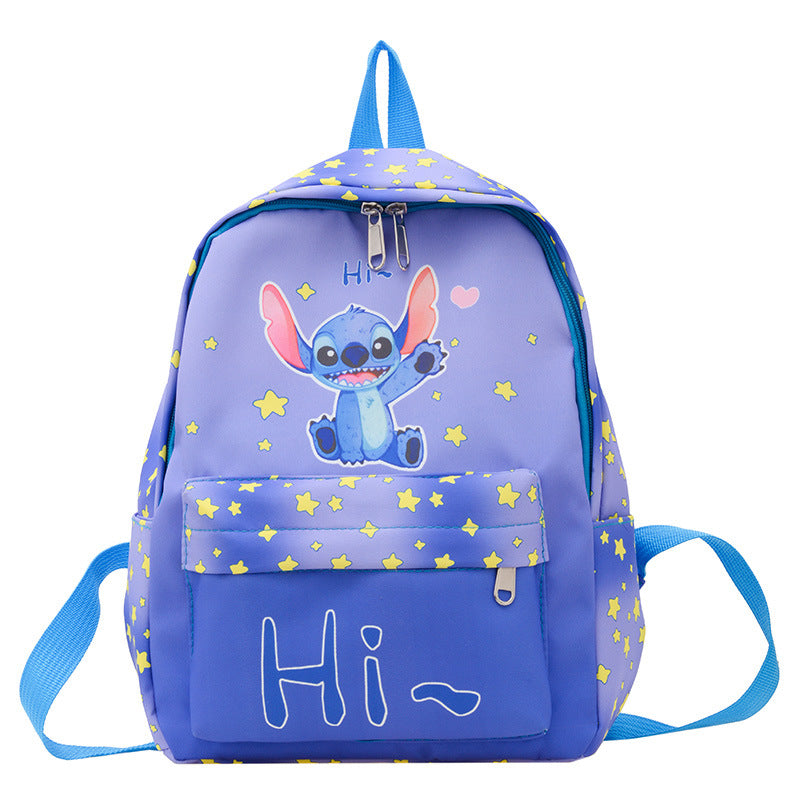 Children's Cute Cartoon Letter Male Korean Boy Children's Backpacks