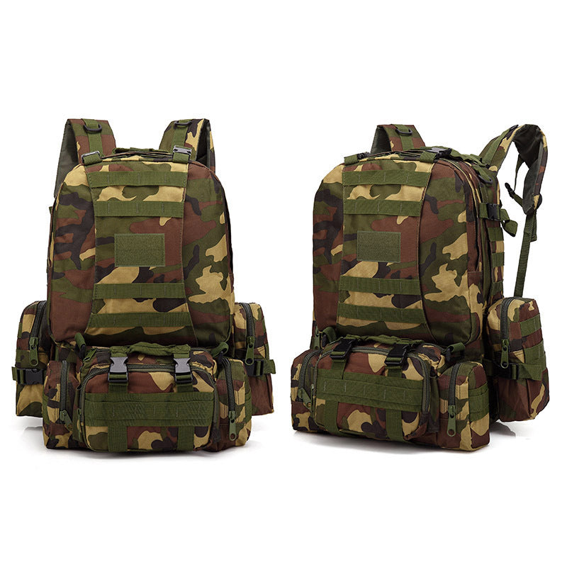 Sacs à dos de sport de fan d'armée de mélange de camouflage de randonnée multifonctionnel