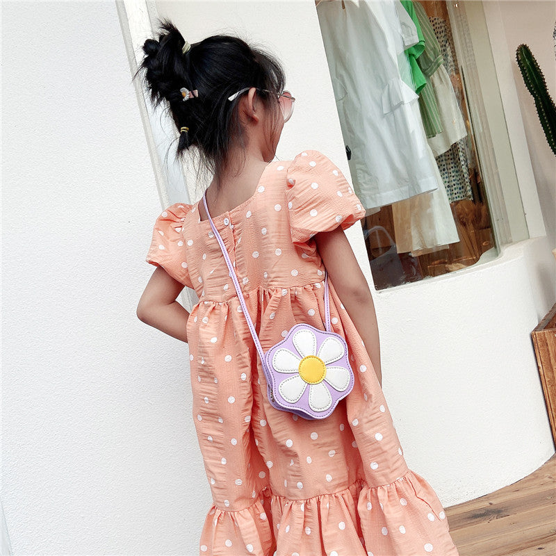 Children's Small Western Style Cute Fashion Mini Flowers Children's Coin Purse