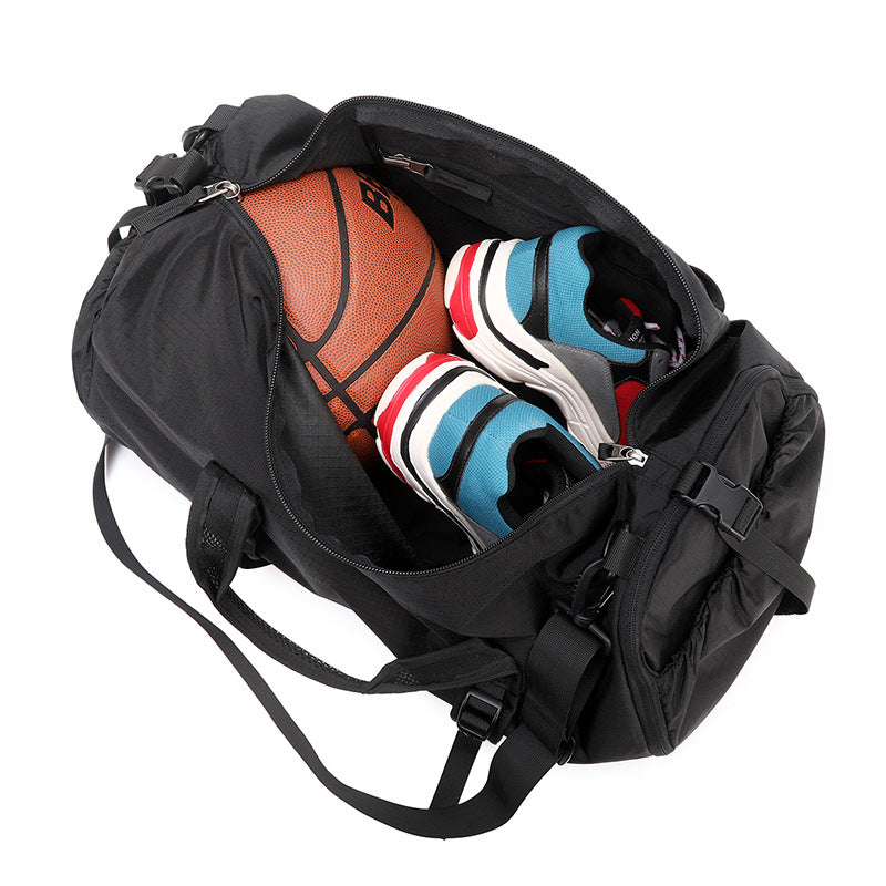 Waterproof Folding Round Nylon Fitness Leisure Travel Bags