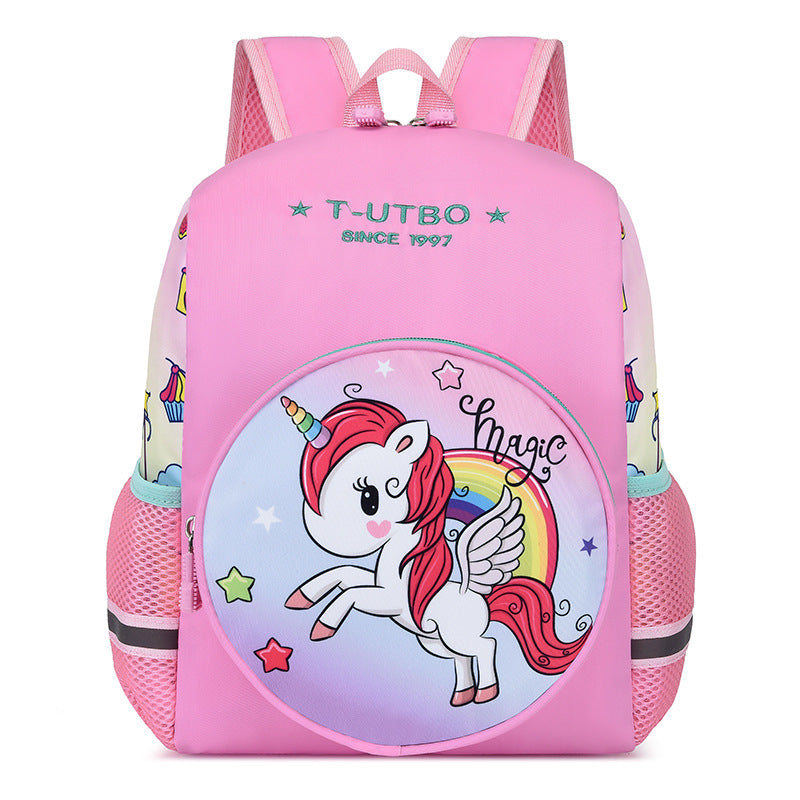 Children's Cute Cartoon Boys Trendy Fashionable Kindergarten School Bags