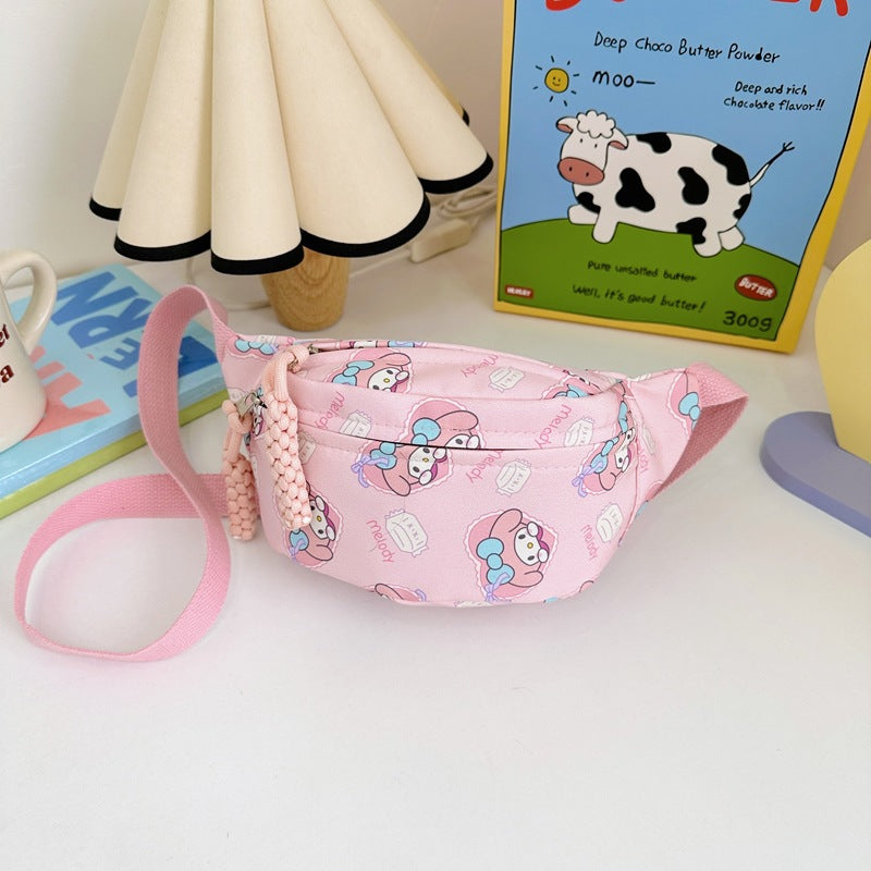 Children's Korean Style Cartoon Cute Boys Western Children's Waist Packs