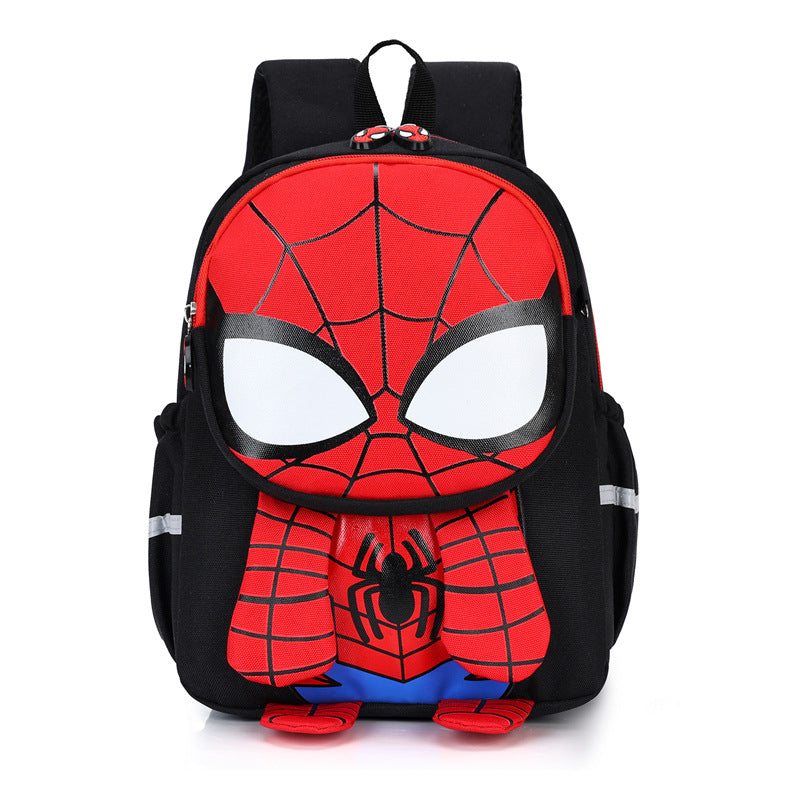 Children's Cute Super Boy Portable Burden Alleviation Children's Backpacks