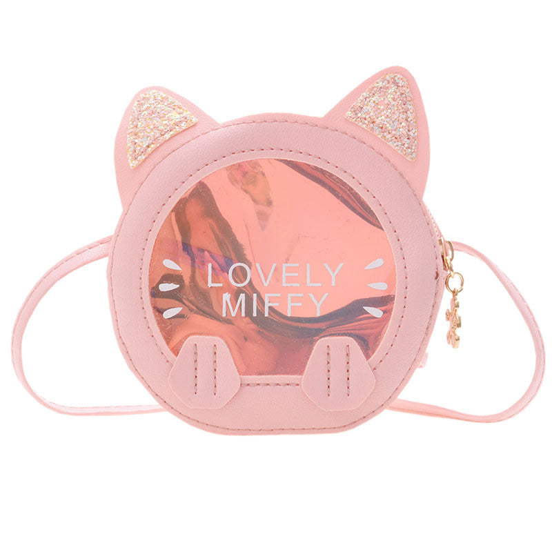 Porte-monnaie pour enfants, chat de Style occidental, mignon petit porte-monnaie pour enfants