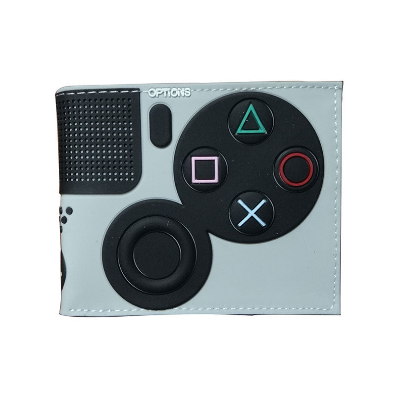 Game Console Pattern Control Button Short Ladies Wallets