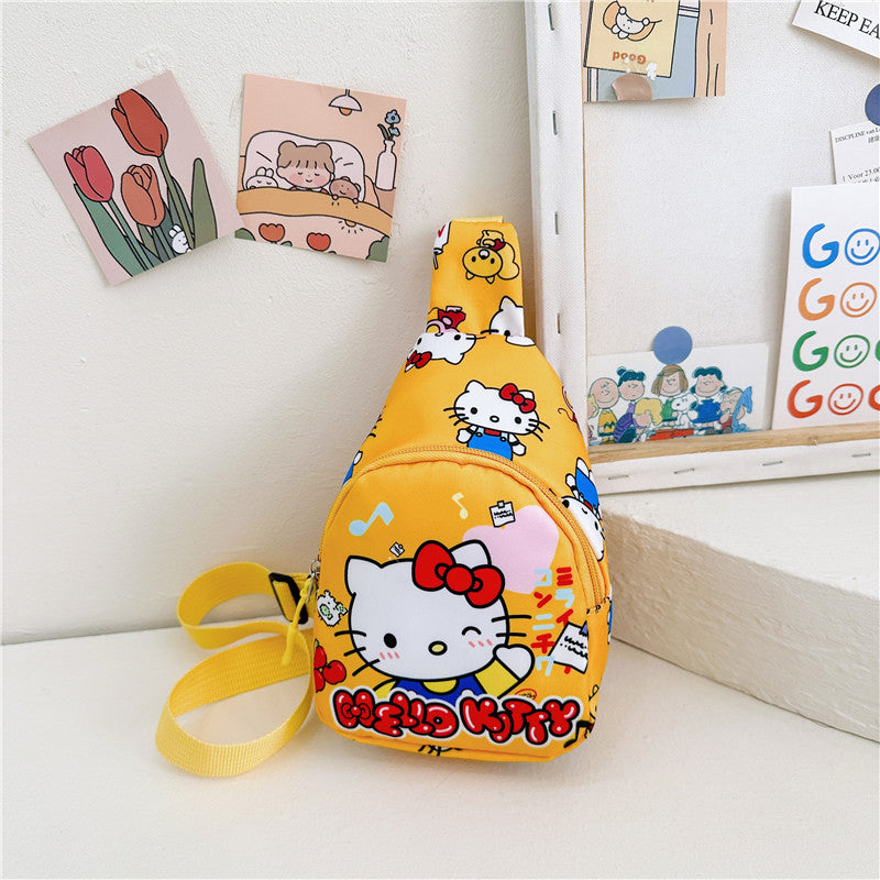 Children's Cartoon Cute Boys Out Little Boy Children's Shoulder Bags