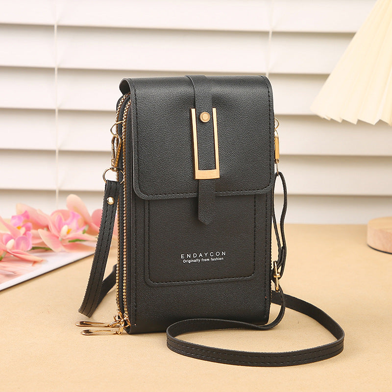 Women's Touch Screen Trendy Simple Mobile Pocket Bags