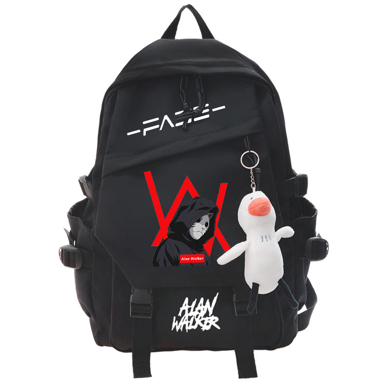 Men's Alan Walker Cotton Candy Large Capacity Backpacks