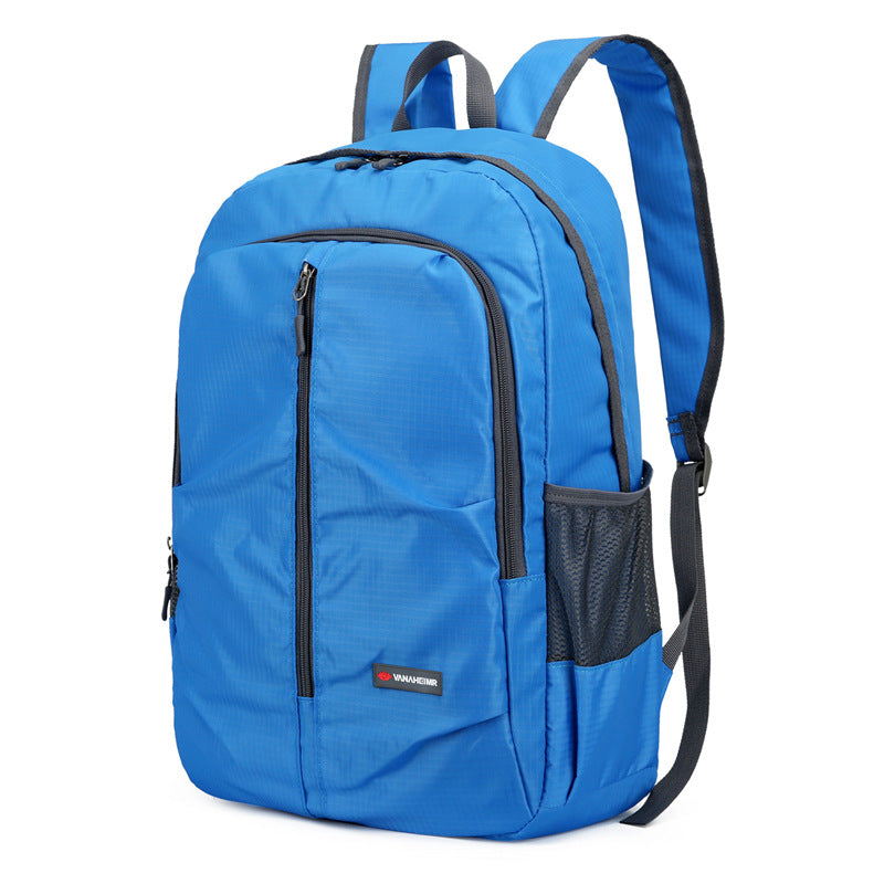 Solid Color Waterproof Leisure Lightweight Large Sports Backpacks