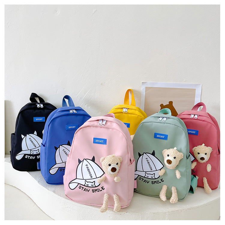 Children's Cute Canvas Early Education Class Gift Children's Backpacks